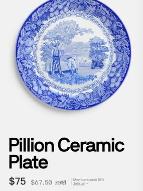 A24 Pillion Ceramic Plate